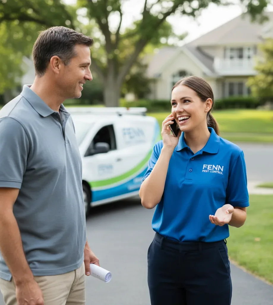 Fenn Pest Control customer support in Reform